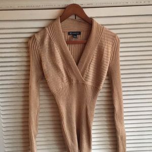 INC Gold Sweater L